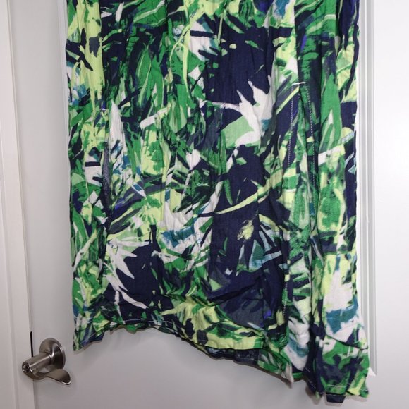 NWT Ann Taylor Loft Lightweight Tropical Print Skirt - Picture 3 of 7
